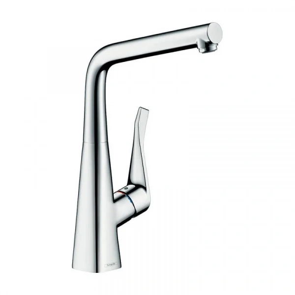 Фото смеситель для кухонной мойки hansgrohe metris 14782000