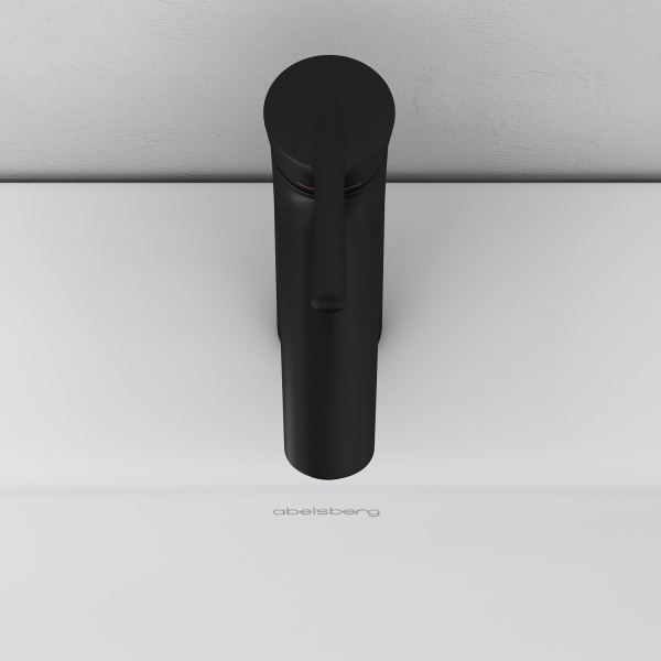 Фото смеситель для раковины abelsberg solida amf20090mb