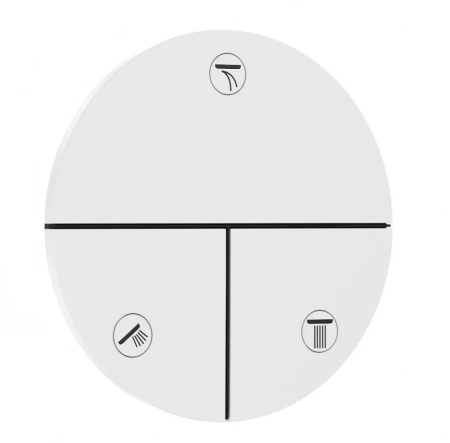 Фото смеситель для ванны hansgrohe shower select comfort s 15558700_vstv