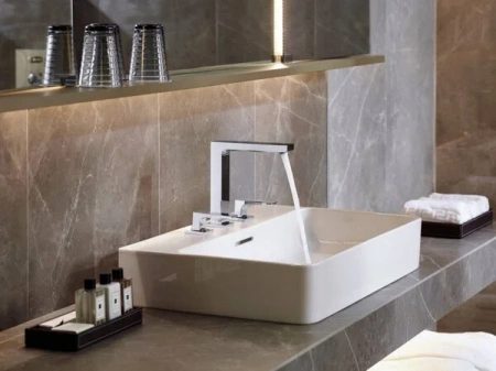 Фото смеситель для раковины hansgrohe metropol 32515670