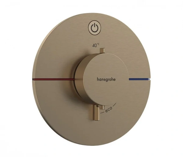 Фото термостатический смеситель для душа hansgrohe shower select comfort s 15553140
