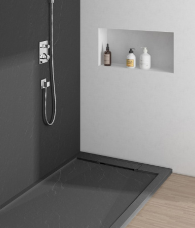 Фото поддон из искуственного камня esbano luxe 120x80 см esp-lx128b