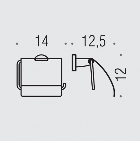 Фото держатель туалетной бумаги colombo design basic b2791