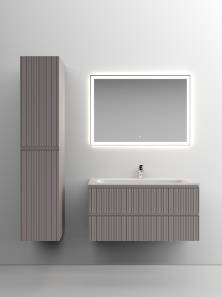 Фото тумба под раковину sancos snob t 100 см, цвет: doha soft snt100sm