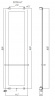 Фото электрический полотенцесушитель allen brau infinity 160x44 см 00305015