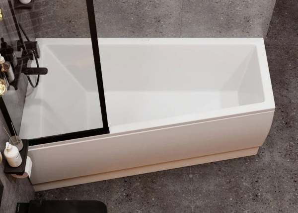 Фото акриловая ванна vagnerplast cavallo offset 160x90 см l