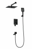 Душевая стойка Wonzon & Woghand Edge цвет: Черный WW-88939003-MB