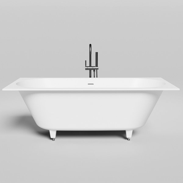 Фото ванна из искусственного камня salini ornella axis kit 180x80 см 103511g глянцевая