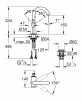 Фото смеситель для раковины grohe atrio new 32043dc3, цвет: сталь
