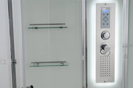 Фото душевая кабина avacan v5016led 160x85 см