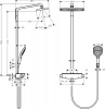 Фото душевая стойка hansgrohe raindance e 27112400