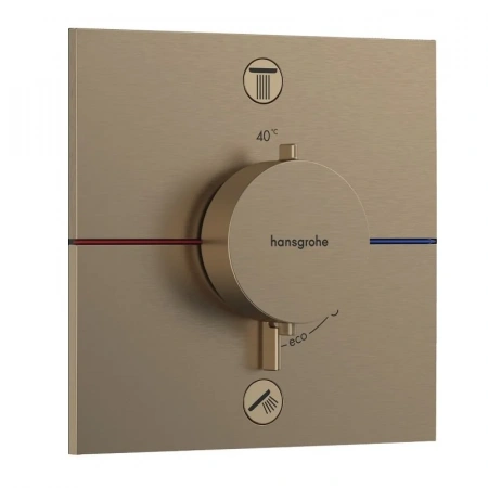 Фото термостатический смеситель для душа hansgrohe shower select comfort e 15572140