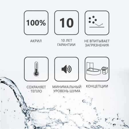 Фото акриловая ванна ravak behappy ii 150х75 см r c991000000