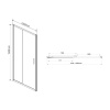 Фото душевая дверь vincea garda 120 см vds-1g120ch