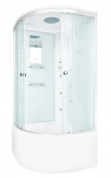 Фото душевая кабина dto 90x90 см em4590gm с гидромассажем