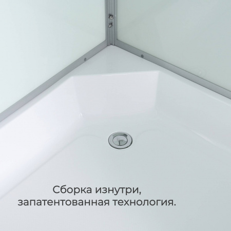 Фото душевая кабина avacan d3090n 90x90 см без крыши