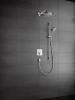 Фото термостатический смеситель для душа hansgrohe shower select 15768000_vstv