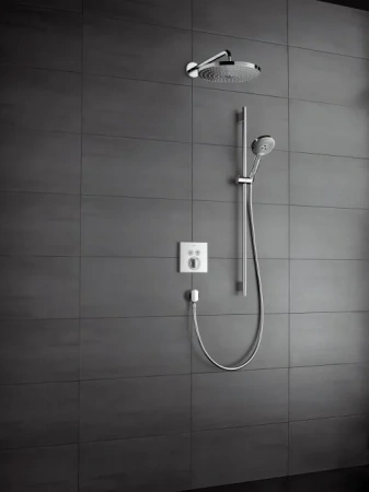 Фото термостатический смеситель для душа hansgrohe shower select 15768000_vstv
