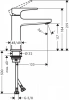 Фото смеситель для раковины hansgrohe metropol 32507990 _vstvo