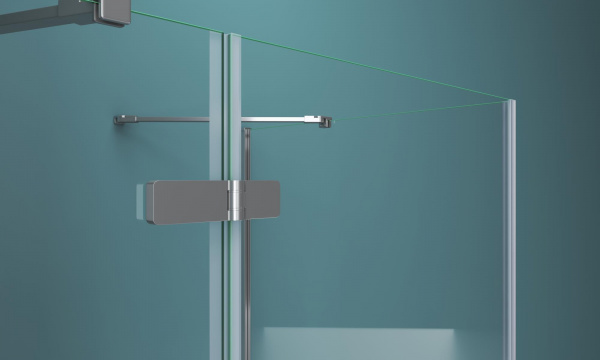 Фото душевое ограждение belbagno kraft-a-12-90-c-cr-r 90x90 см
