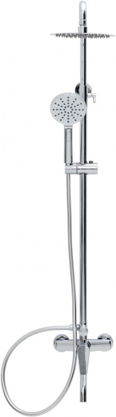 Фото душевая стойка allen brau eclipse 5.e1007-00 хром