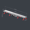 Фото душевой трап am.pm primeflow 80 см w02sc-u11-080-04sb