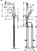 Фото смеситель для кухонной мойки hansgrohe metris 73812000