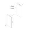 Фото душевая стенка vincea walk in 90 см vsw-1h900cl