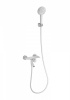 Смеситель для ванны Wonzon & Woghand, цвет: Белый матовый WW-FE05L221-MW