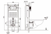 Фото унитаз с инсталляцией abber rechteck ac1219tc-ac0105-ac0120