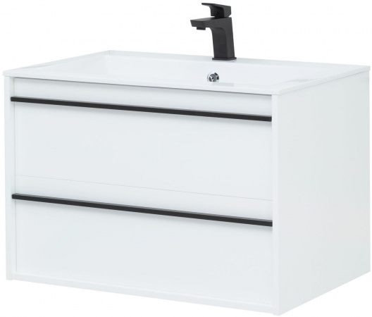 Фото тумба под раковину aquanet lino 80 см 253903