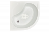 Фото душевое ограждение royal bath bk rb90bk-c-bl 90x90 см