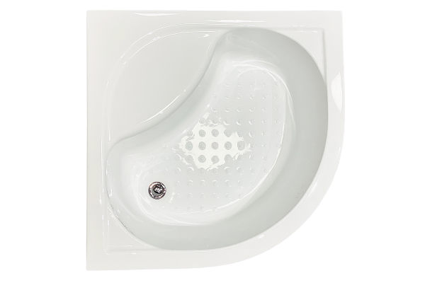 Фото душевое ограждение royal bath bk rb90bk-c-bl 90x90 см