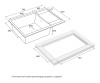 Фото кухонная мойка paulmark verlass 78 см pm317850-bl