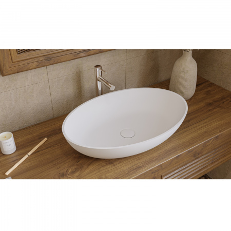 Фото раковина накладная whitecross citrine 60 см 0717.060040.200