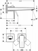 Фото смеситель для раковины hansgrohe metropol 32526340