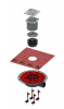 Трап точечный с сифоном TECE Drainpoint S KDP-S110