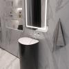 Фото встраиваемый смеситель для раковины whitecross y y1216cr, цвет: хром