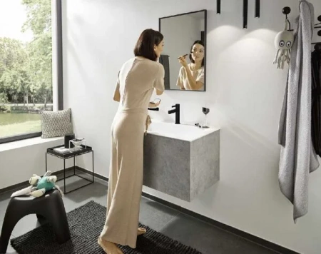 Фото смеситель для раковины hansgrohe finoris 76010670