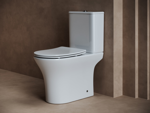 Фото унитаз-компакт, безободковый без бачка ceramicanova fortuna cn9001-b