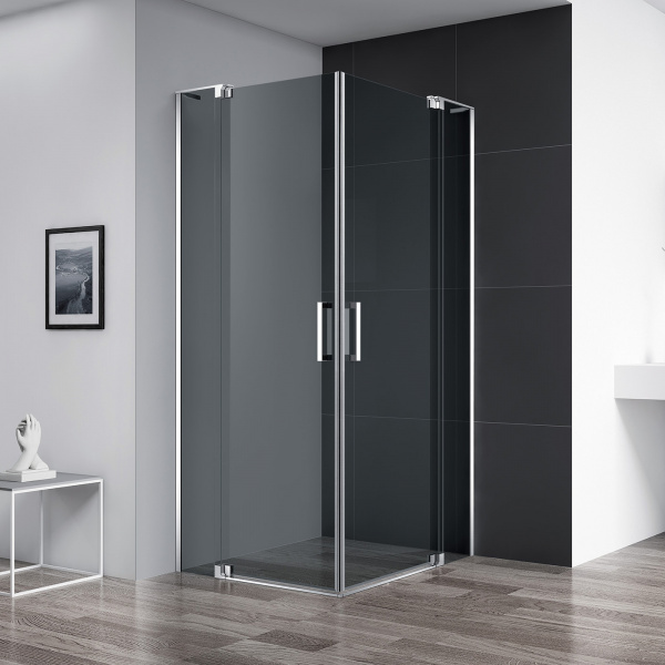 Фото душевое ограждение cezares slider-a-2-70/80-grigio-cr 70x70 см