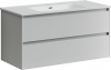 Фото тумба под раковину sancos cento 100 см, цвет: белый глянец cn100w