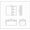 Фото зеркало comforty милан 90 см 4137130