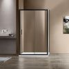 Душевое ограждение Vincea Garda 100x130 см  VSR-1G1013CLB