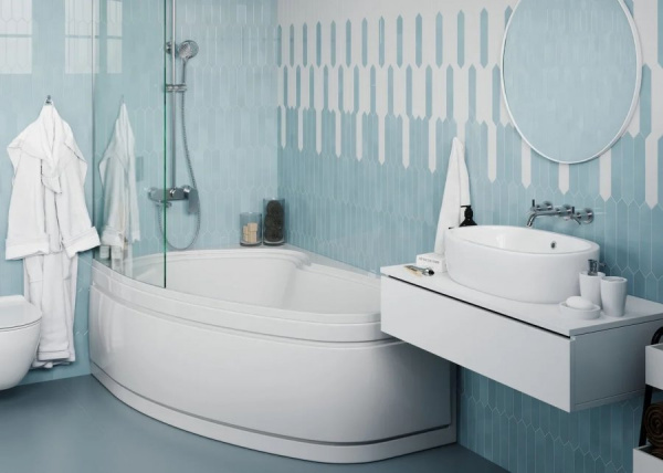 Фото акриловая ванна vagnerplast avona 150x90 см l