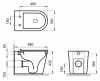 Фото унитаз приставной belbagno flay-r bb1003cbr