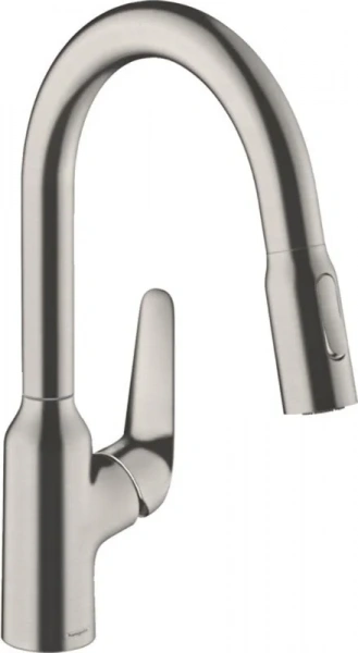 Фото смеситель для кухонной мойки hansgrohe focus 71801800