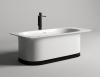 Ванна из искусственного камня Salini Ninfea 180x80 см 102721M матовая