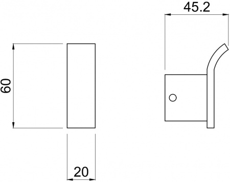 Фото крючок для полотенец allen brau infinity 6.21001-00