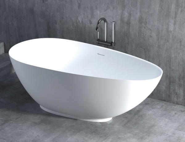 Фото ванна из искусственного камня salini paola 101511sm 160x77 см, матовая